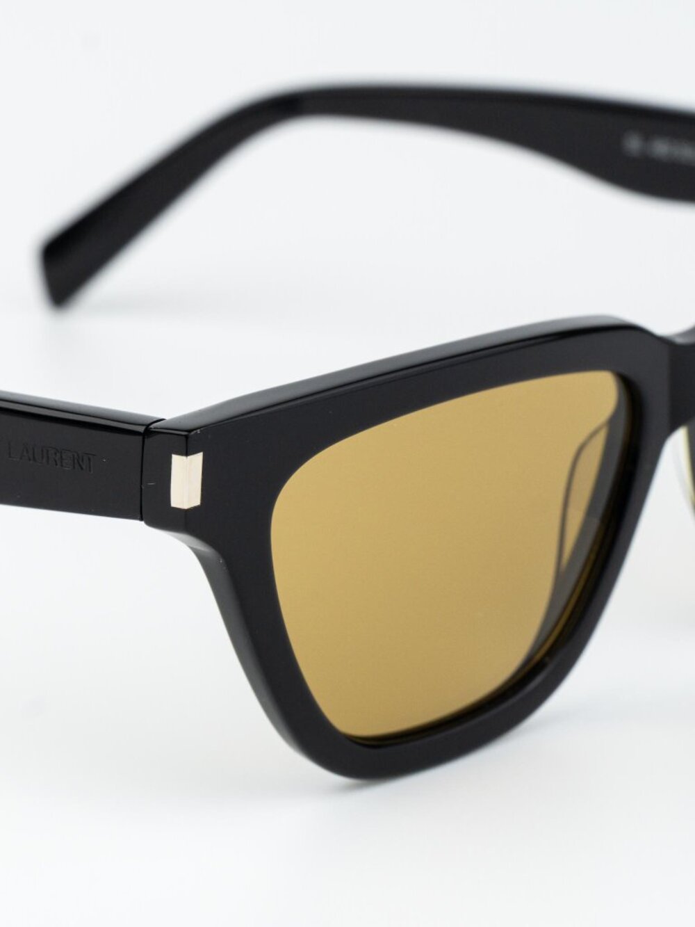 Saint Laurent Women Sunglasses Black Cat Eye SL462 SULPICE 009 NEW AUTHENTIC - Picture 6 of 13
